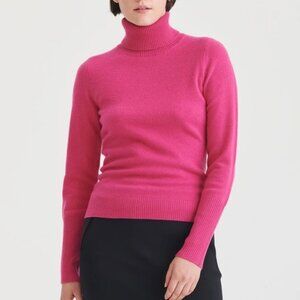 NAADAM Signature Cashmere Classic Turtleneck Sweater Size M